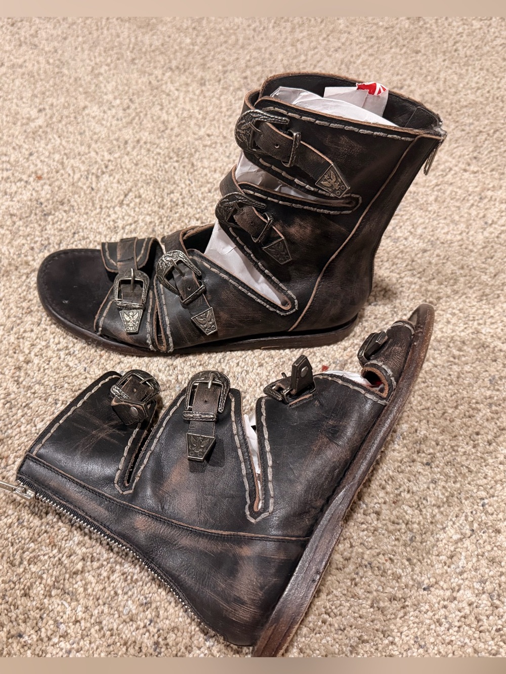 Freebird Cleopatra Leather Sandals-9